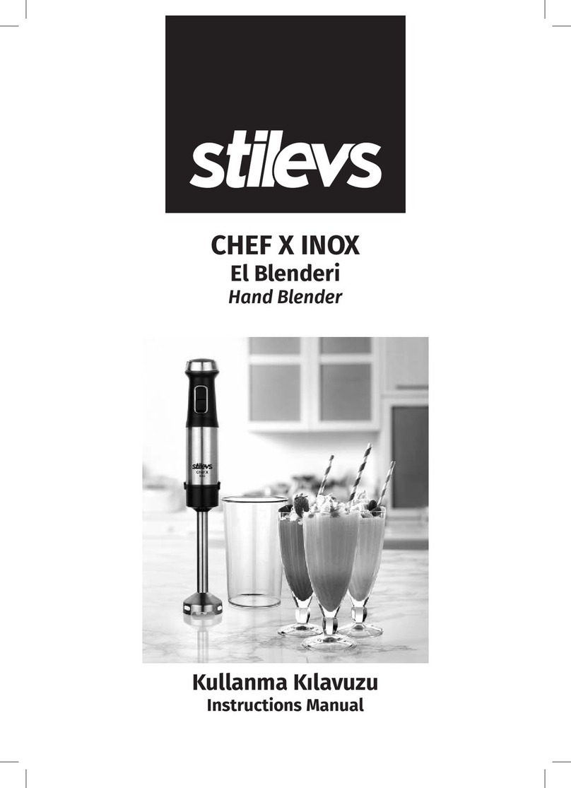 Stilevs CHEF X INOX User manual