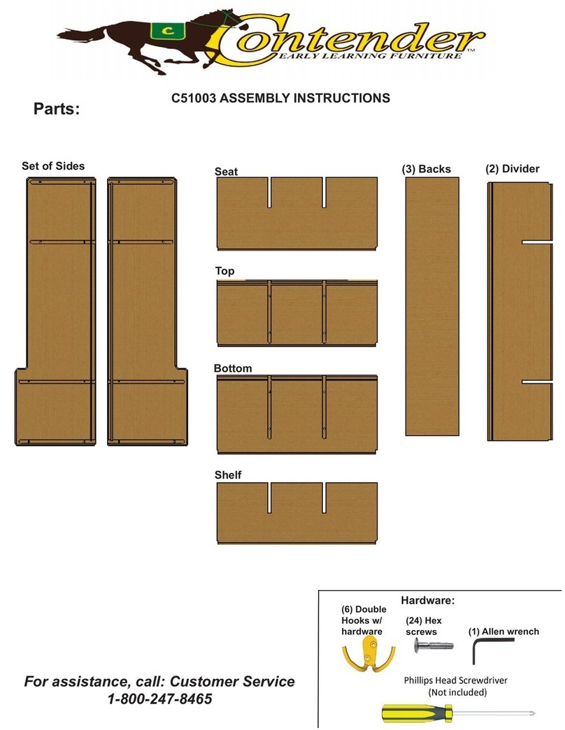 Contender C51003 User manual