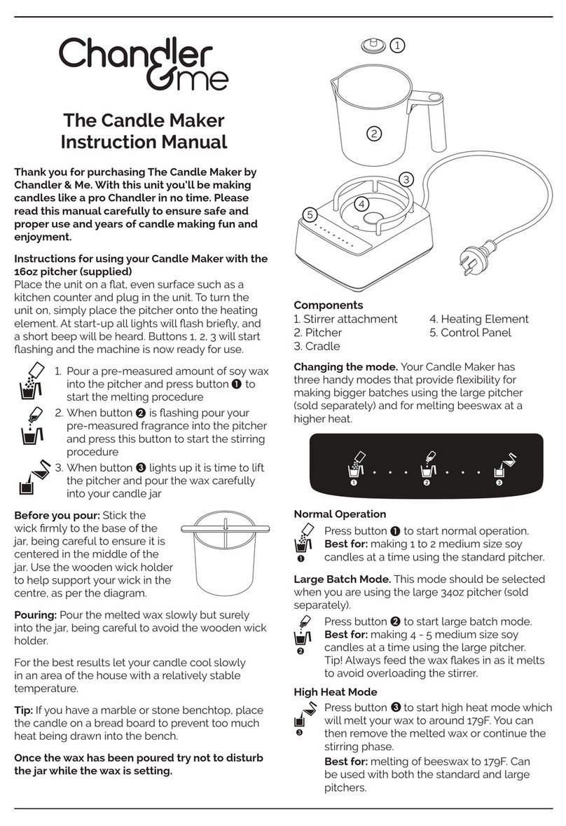 Chandler And Me CM4718LJM instruction manual