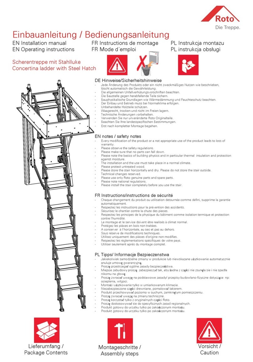 Roto Stahlluke EI2 90 User manual