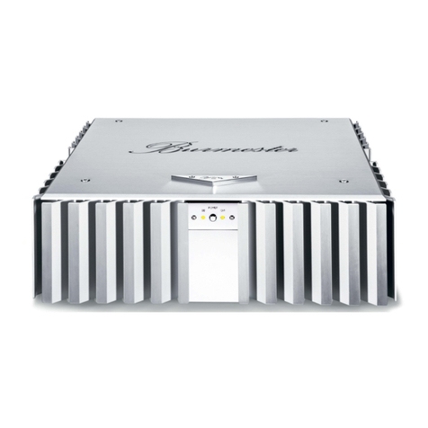 Burmester Classic Series owner's manual