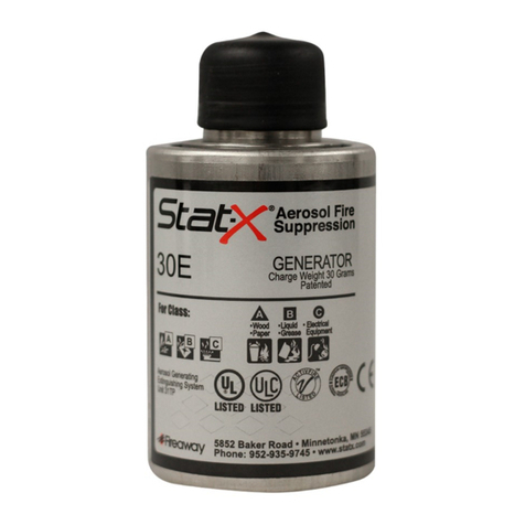 Stat-X 30E User manual