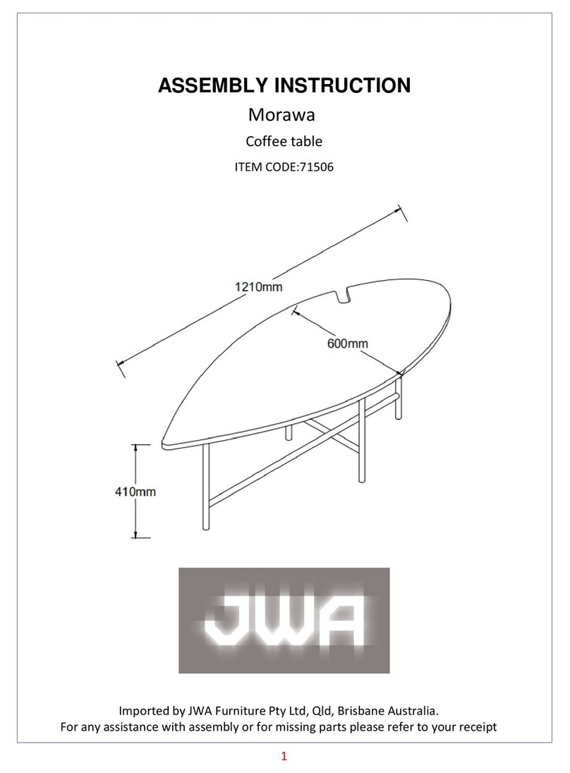 JWA Morawa 71506 Assembly instruction JWA Morawa 71506 Assembly instruction