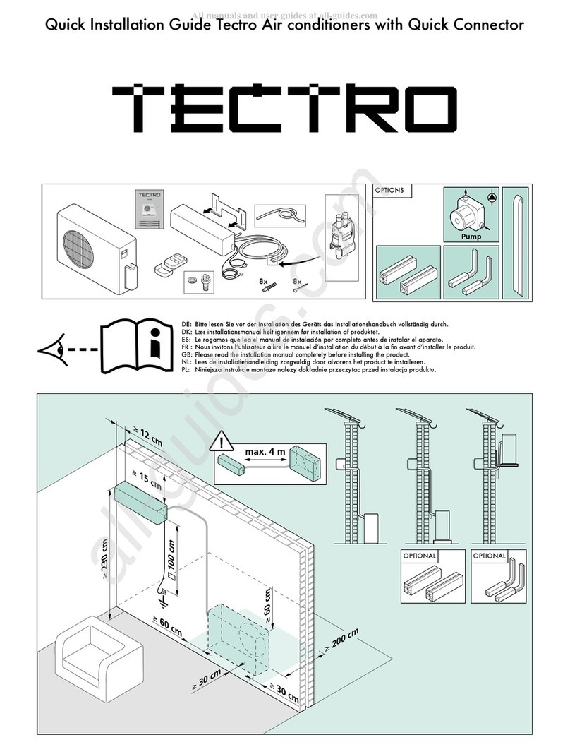 Tectro TSCS Series User manual