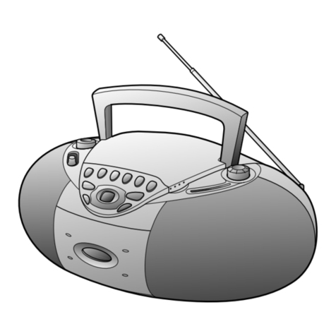 Sharp QT-CD180(BL) User manual