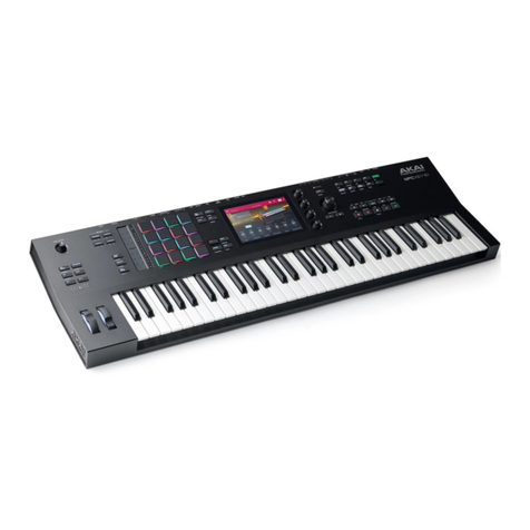 Akai MPC KEY 61 User manual