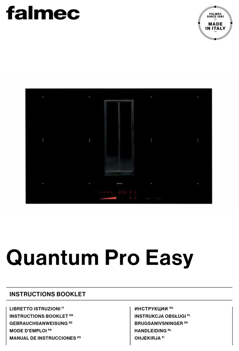 FALMEC Quantum Pro Easy Instruction booklet