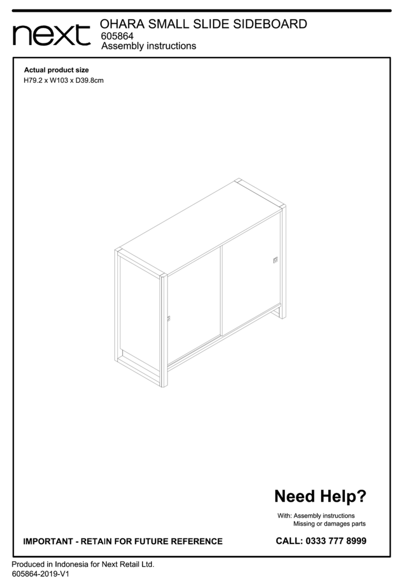 Next OHARA 605864 User manual