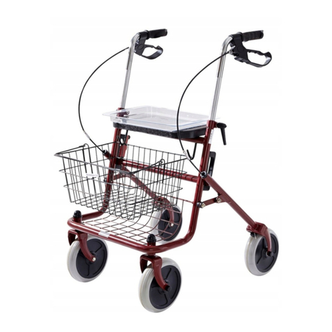Russka Rollator Standard User instructions
