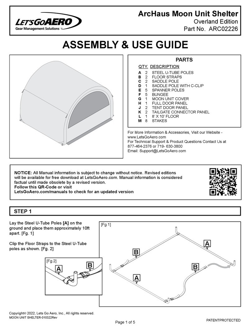 Let's Go Aero ArcHaus Moon Assembly & Use Guide