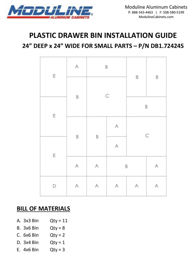 Moduline DB1.72424S User manual