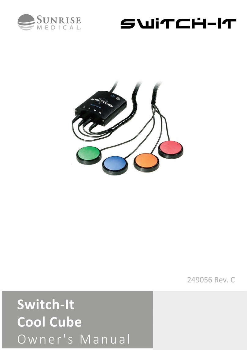 Sunrise Medical Switch-it Cool Cube User manual