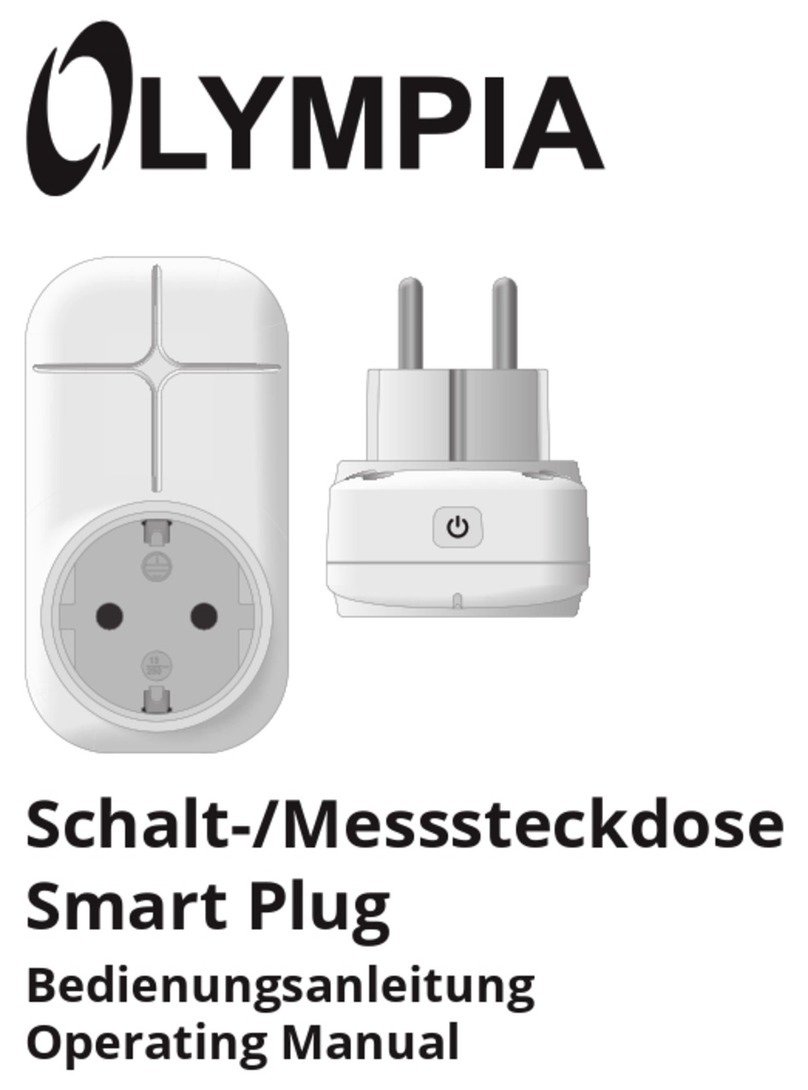 Olympia Smart Plug operating manual