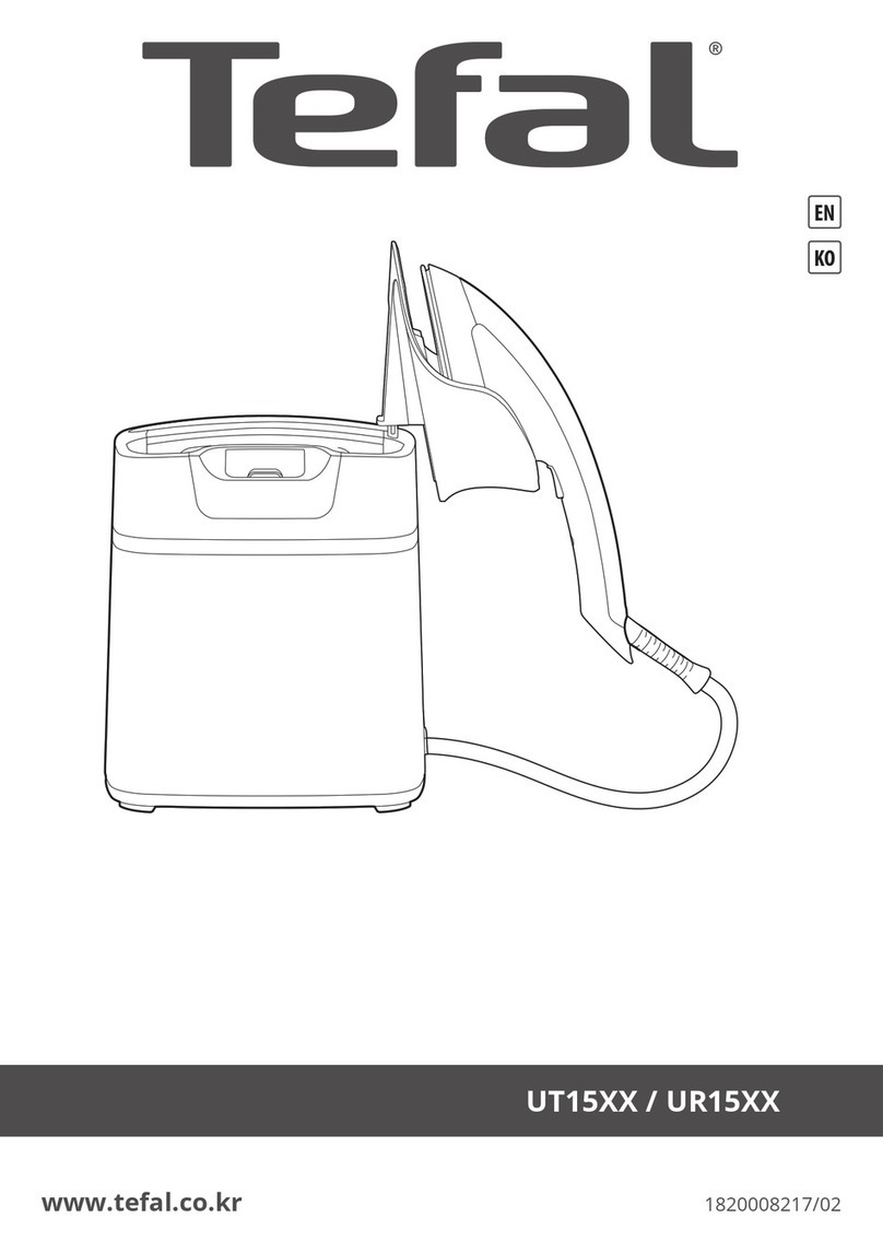 TEFAL CUBE COMPACT UT15 Series manual