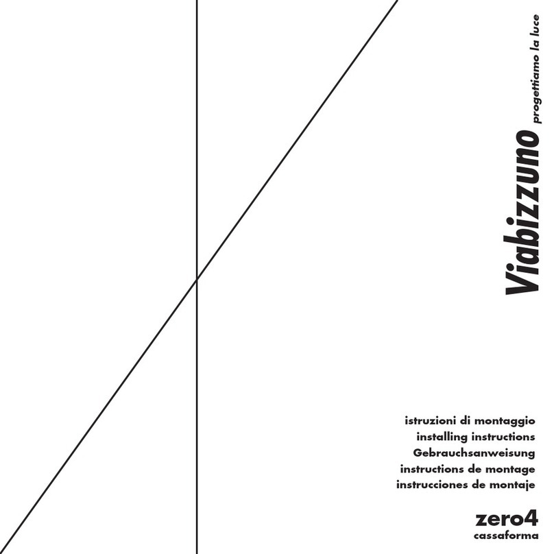 Viabizzuno zero4 Instruction Manual