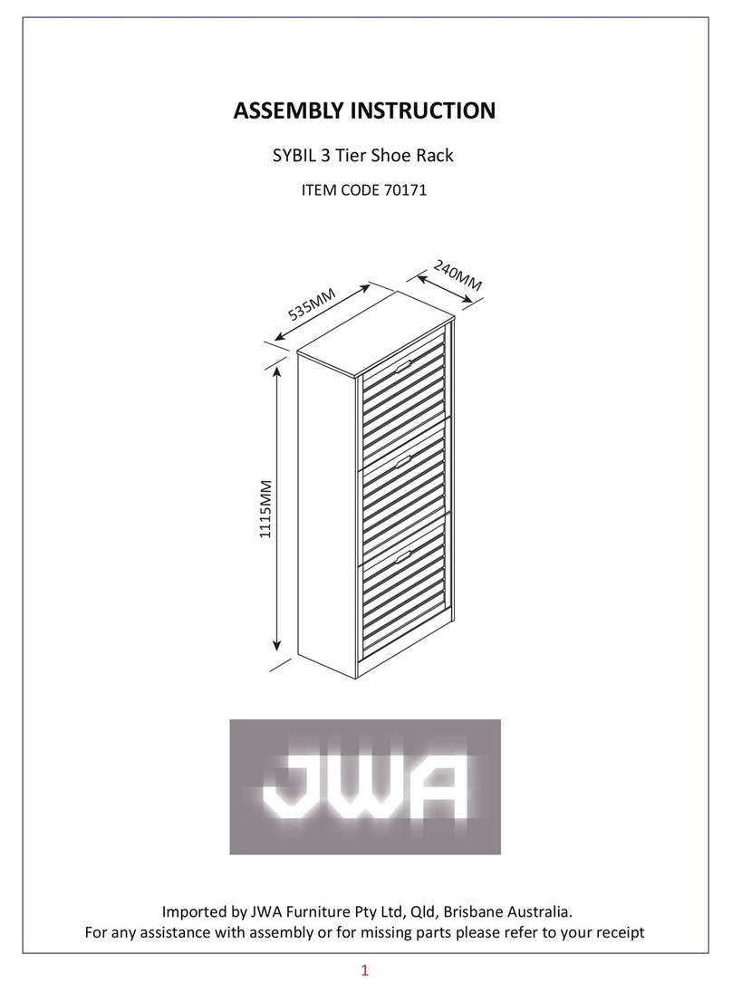 JWA SYBIL 70171 User manual JWA SYBIL 70171 User manual
