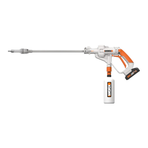 Worx HydroShot WP650E User manual Worx HydroShot WP650E User manual