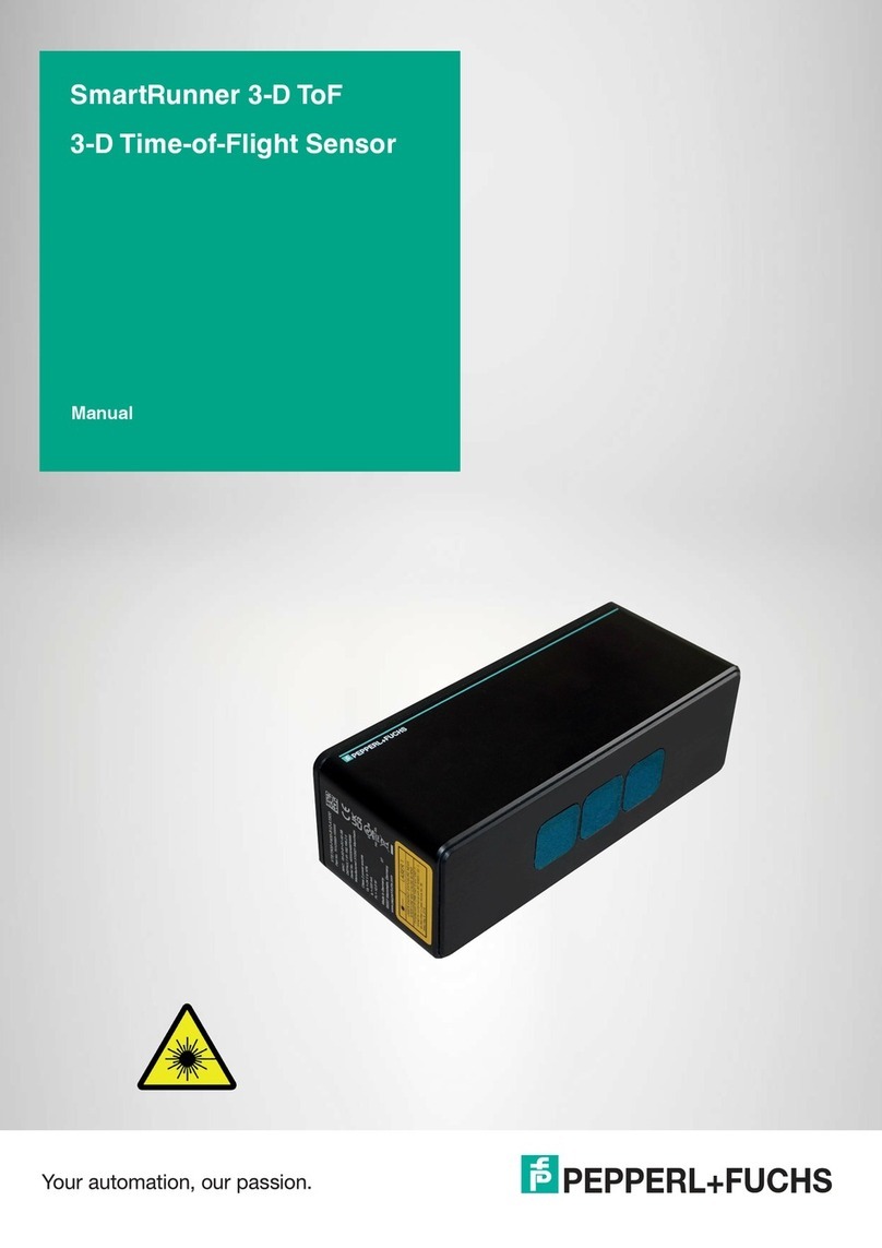 Pepperl+Fuchs SmartRunner 3-D ToF User manual