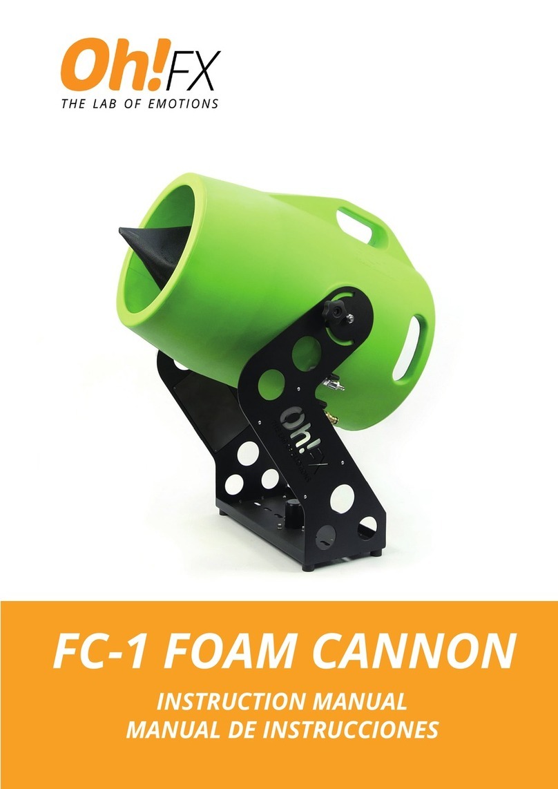 Oh!FX FC-1 FOAM instruction manual