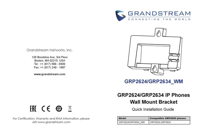 Grandstream Networks GRP2624 User manual