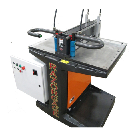 Razorgage Cyclone 600 VFD manual