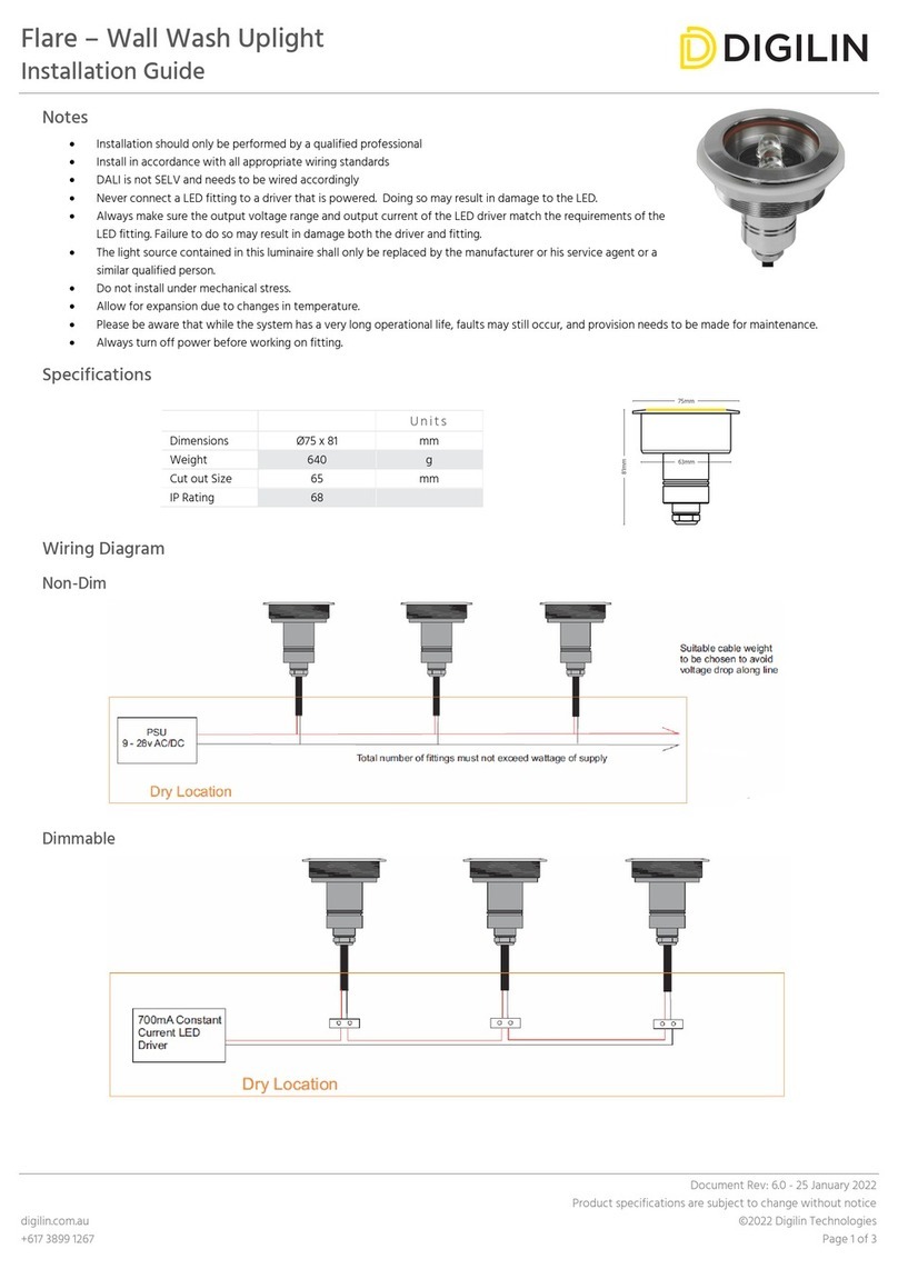 Digilin Flare installation guide