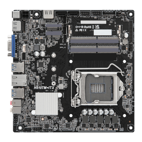 ASROCK H510TM-ITX User manual ASROCK H510TM-ITX User manual