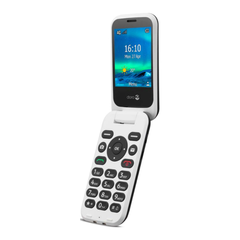 Doro 6821 User manual