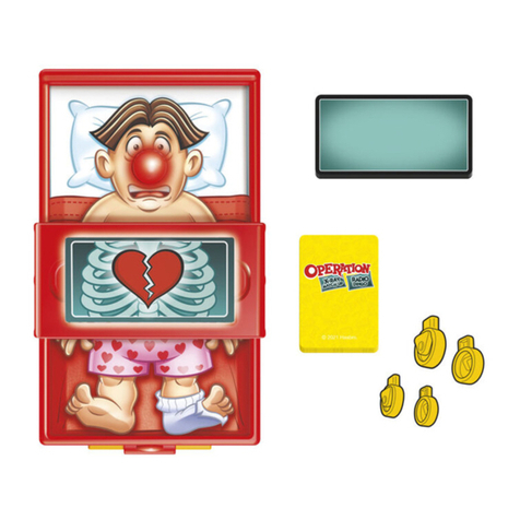Hasbro Gaming Milton Bradley OPERATION X-RAY MATCH UP... User manual Hasbro Gaming Milton Bradley OPERATION X-RAY MATCH UP... User manual