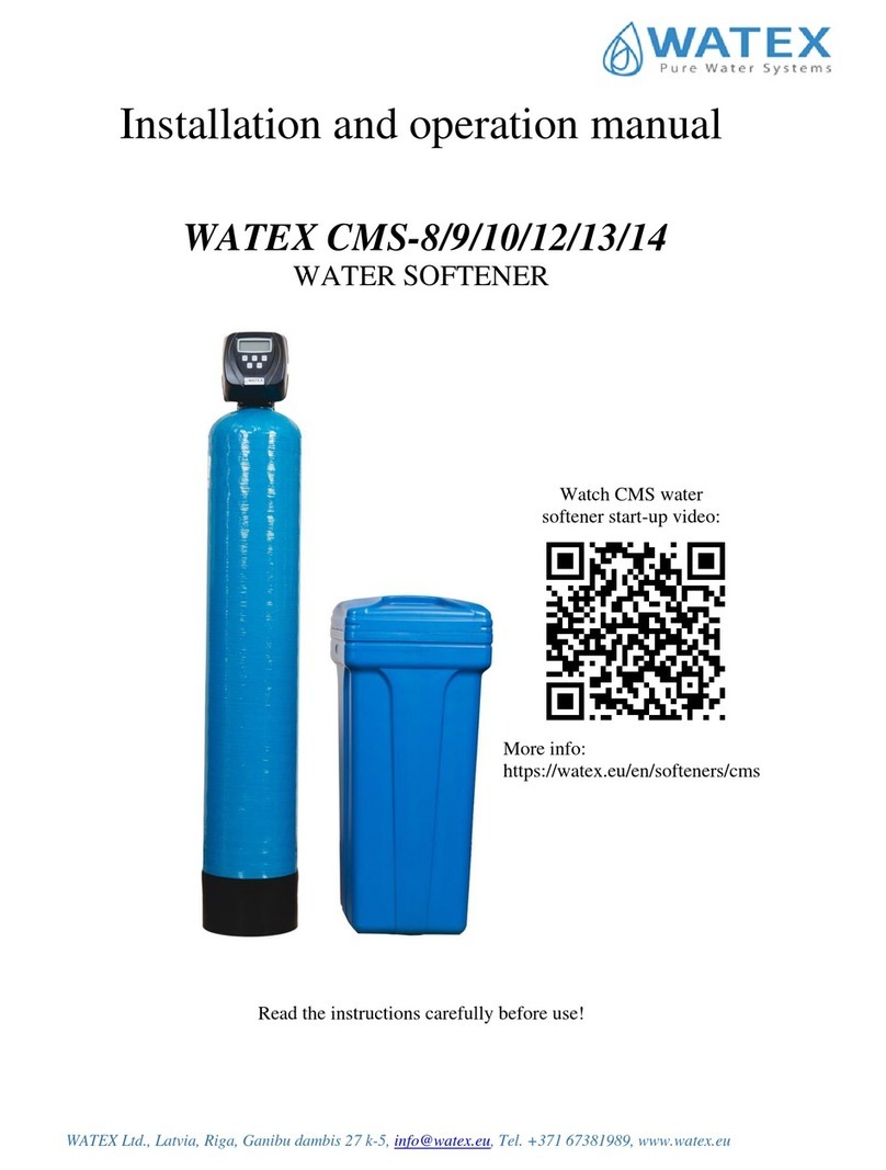 Watex WATEX CMS-8 Installation and operation manual