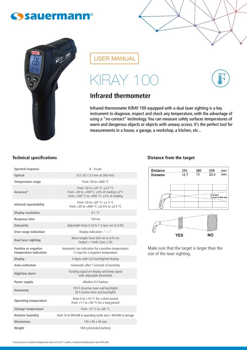 sauermann KIRAY 100 user manual