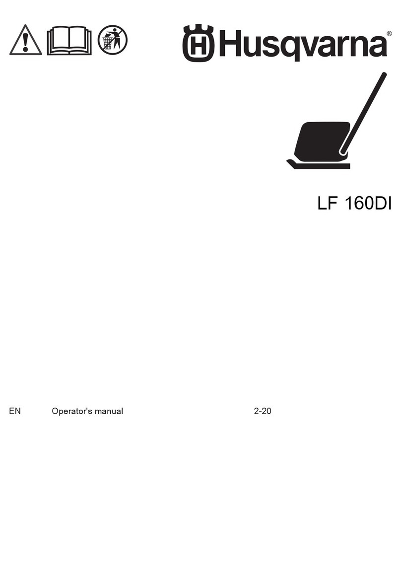 Husqvarna LF 160Dl Operator's manual