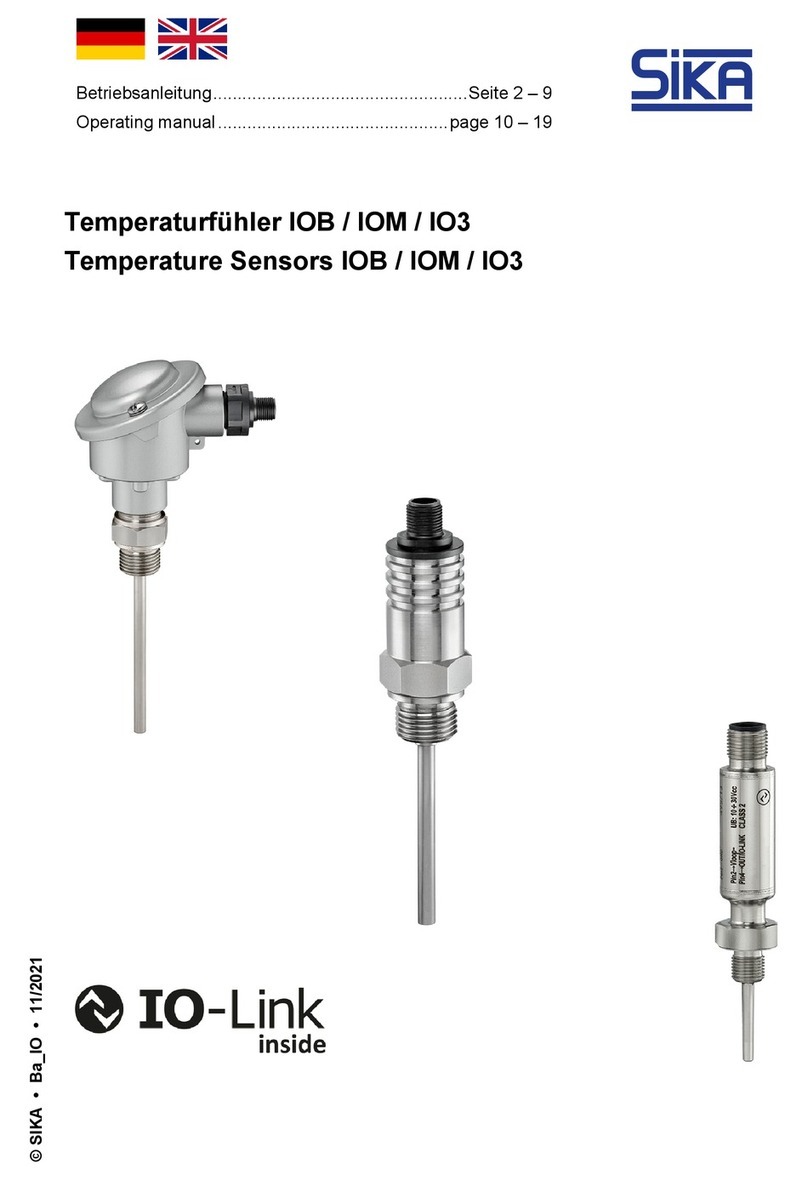 SIKA IO-Link IOB operating manual