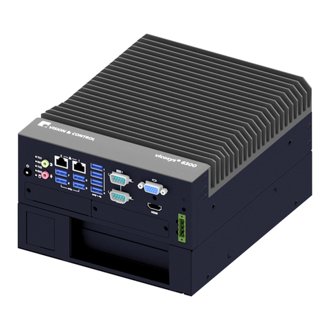 Vision & Control vicosys 6300 Instructions for use