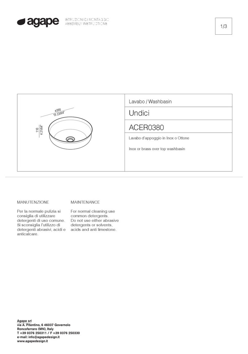 agape Undici ACER0380 User manual