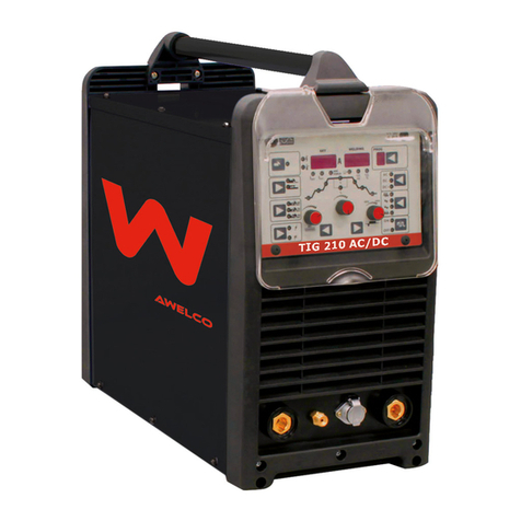 AWELCO TIG 210 AC/DC User manual
