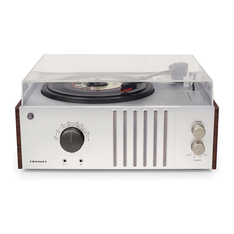 Crosley CR6017A instruction manual