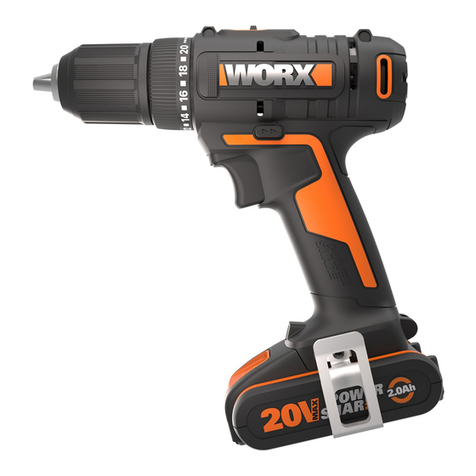 Worx D-LITE WX100 User manual