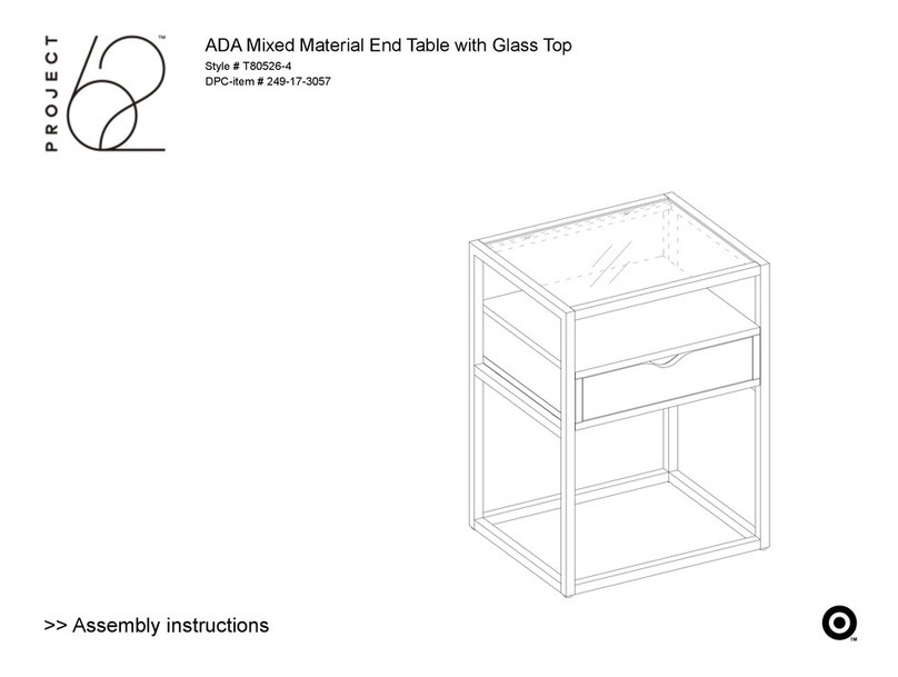 Target Project 62 T80526-4 Assembly instructions