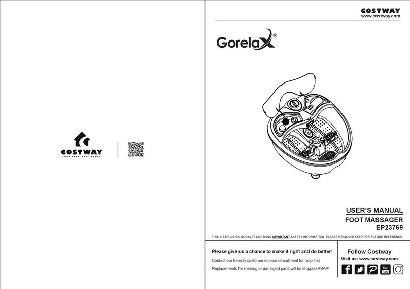 Costway GorelaX EP23769 User manual