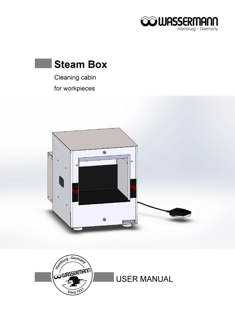 Wassermann Steam Box User manual Wassermann Steam Box User manual