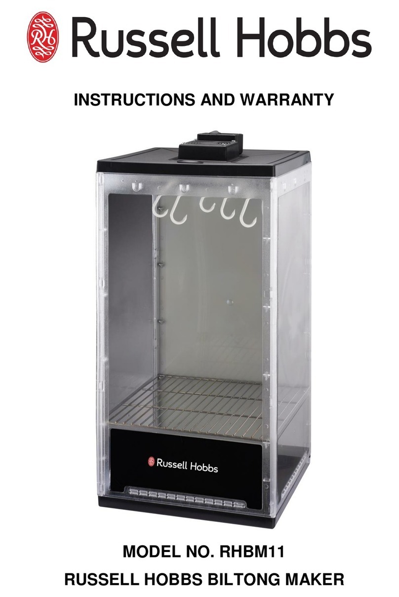 Russell Hobbs RHBM11 Installation guide