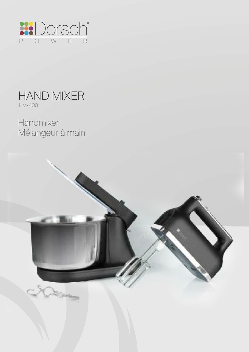 Dorsch Power HM-400 User manual