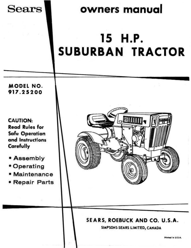 Sears 917.25200 owner's manual