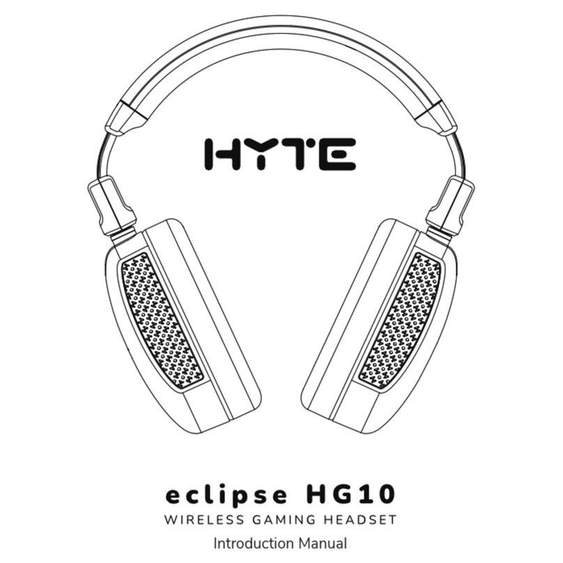 HYTE eclipse HG10 instruction manual