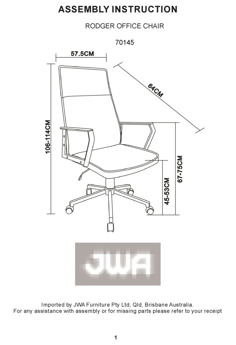 JWA RODGER 70145 Assembly instruction