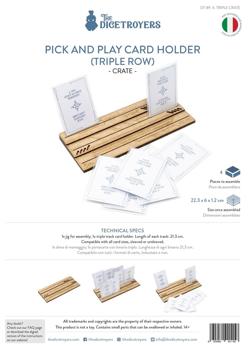 THE DICETROYERS CRATE instructions
