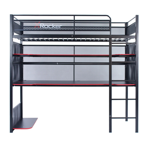 XROCKER BATTLEBUNK 2110401 User manual XROCKER BATTLEBUNK 2110401 User manual