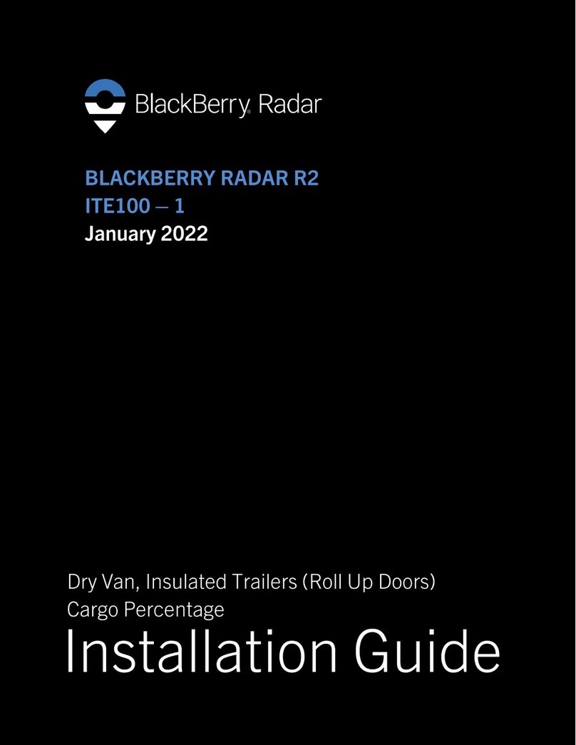 Blackbe;rry Radar R2 User manual Blackbe;rry Radar R2 User manual