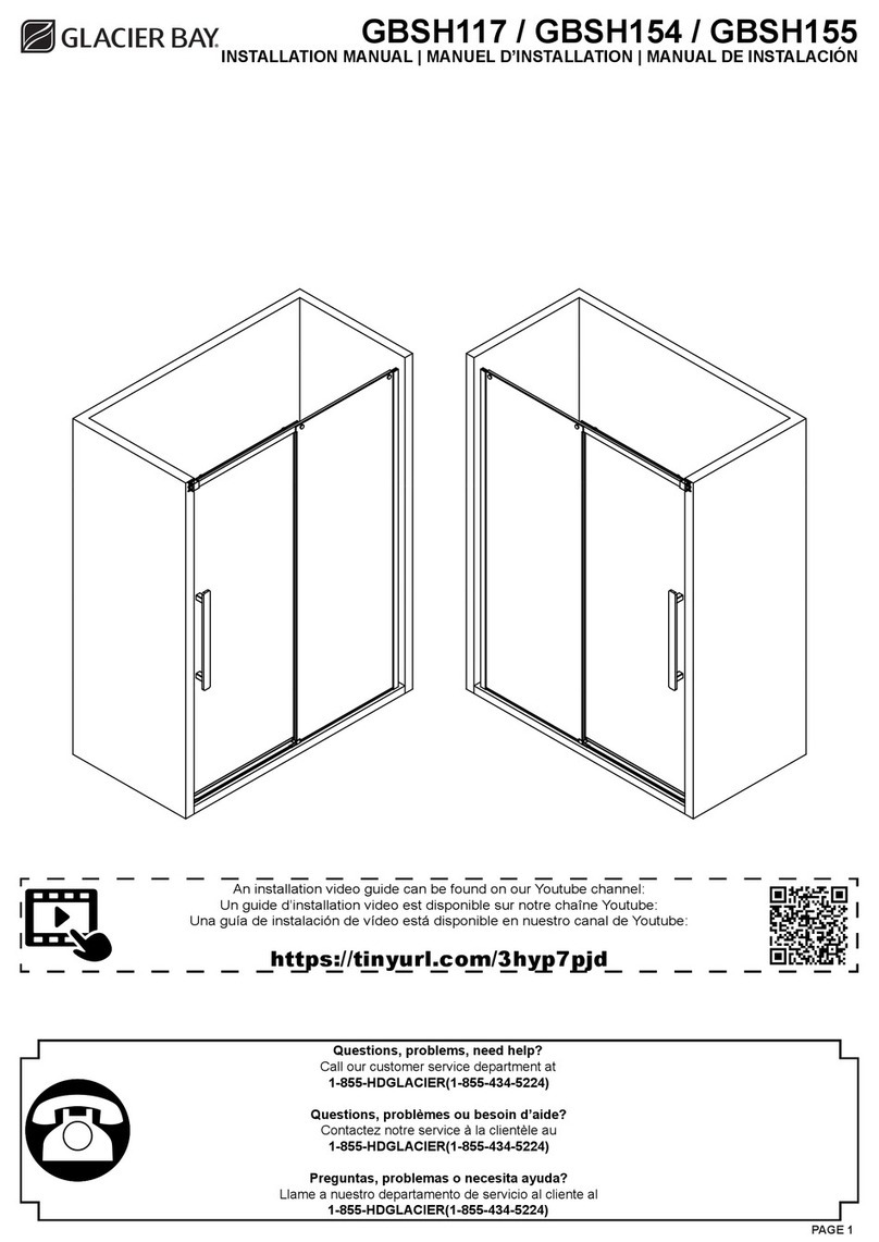 Glacier bay GBSH117 User manual